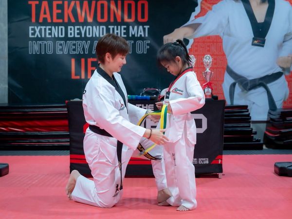 บรรยากาศคลาสเทควันโดและการแข่งขันที่ The Legend Arena หัวหิน ภาพที่ 8