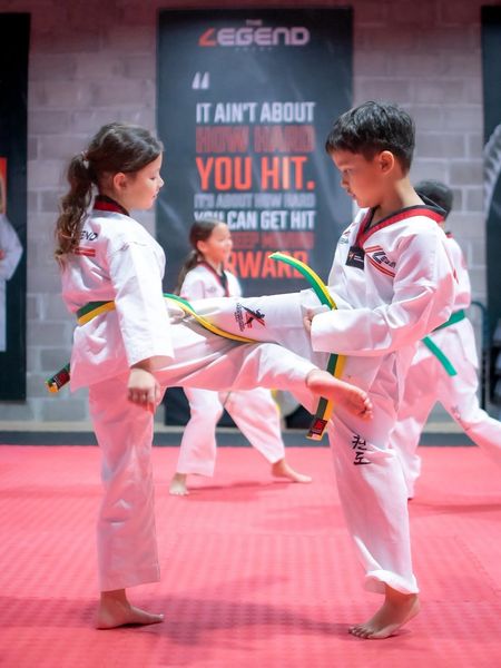 บรรยากาศคลาสเทควันโดและการแข่งขันที่ The Legend Arena หัวหิน ภาพที่ 13